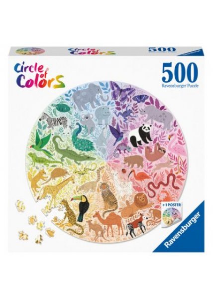 Circle of Colors: Animals (500 pieces)